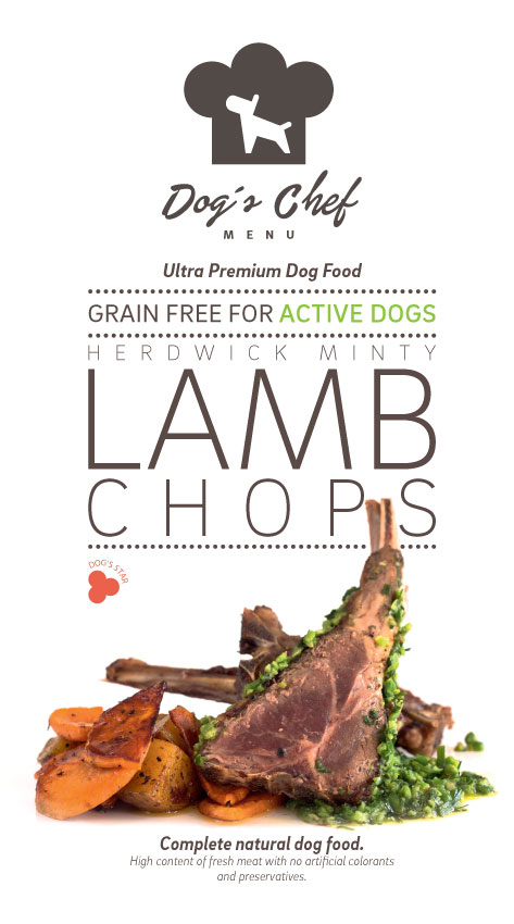 Herdwick Minty Lamb Chops for ACTIVE DOGS