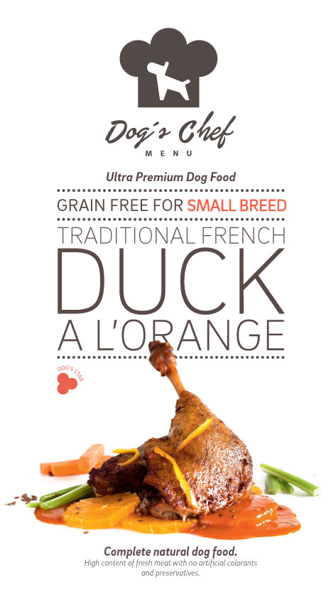 Traditional French Duck a l’Orange SMALL BREED